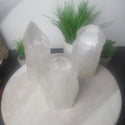 Wholesale Clear Quartz Polished Tip Lamp 5.5"(h) x 3(w)-Lamps-Angelic Healing Crystals Wholesale