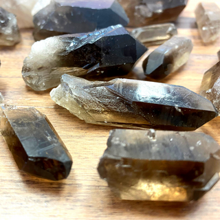 Wholesale Natural Smoky Quartz Points sized 1 to 3"-Points-Angelic Healing Crystals Wholesale