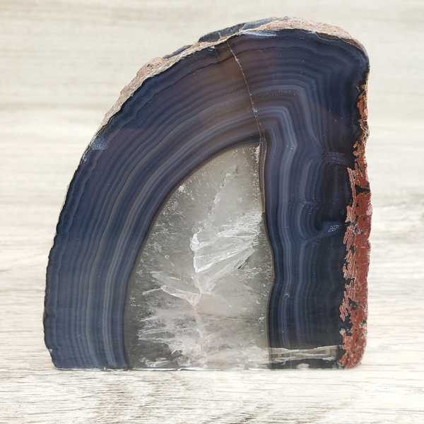 Agate Geode Candle Holder-Candle Holders-Angelic Healing Crystals Wholesale