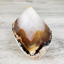 Agate Natural Polished Tip with Rough Base-Pillars-Angelic Healing Crystals Wholesale