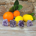 Amethyst Cluster Napkin Rings (set of 4) - Brazil-Napkin Rings-Angelic Healing Crystals Wholesale