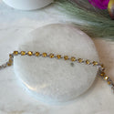 Citrine Round Faceted Sterling Silver Bracelet-Bracelets-Angelic Healing Crystals Wholesale
