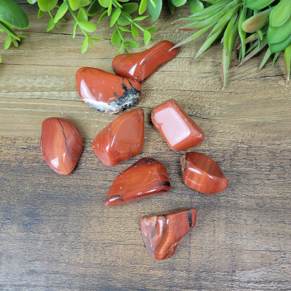 Jasper Fancy Red Polished .5"-1"-Loose Stones-Angelic Healing Crystals Wholesale