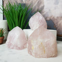 Rose Quartz Polished Tip 3-5"-Pillars-Angelic Healing Crystals Wholesale